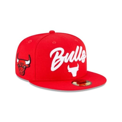 Chicago Bulls Gorra | New Era NBA Draft Alternate 59fifty Fitted Cap Mexico - Negros